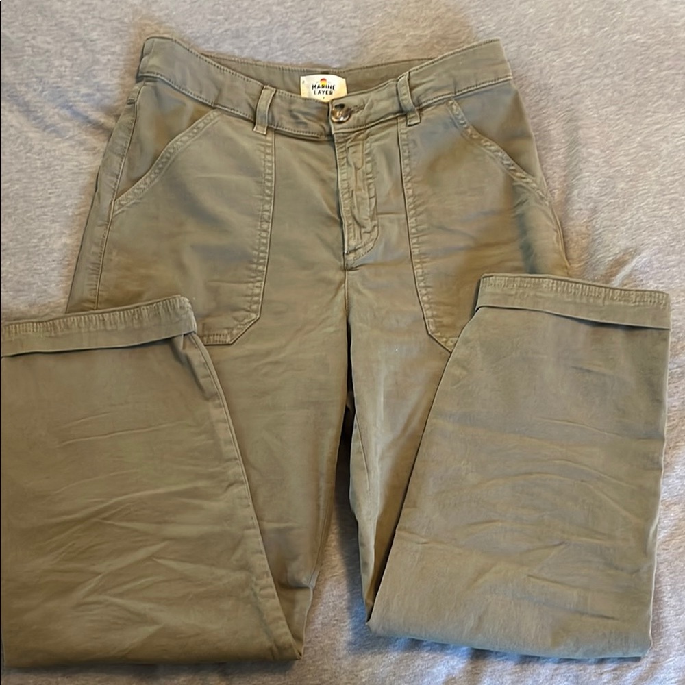 Women’s Green Marine Layer Pants